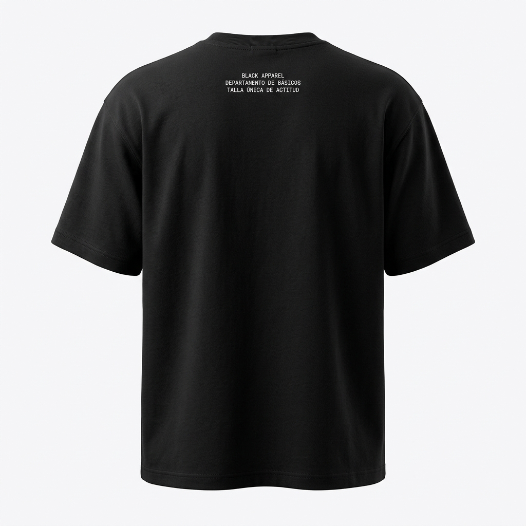 Camiseta «Departamento de Básicos» — Black Apparel