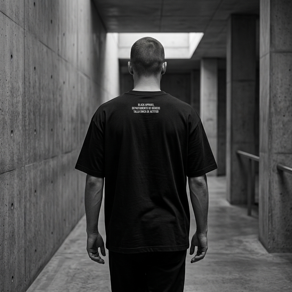 Camiseta «Departamento de Básicos» — Black Apparel