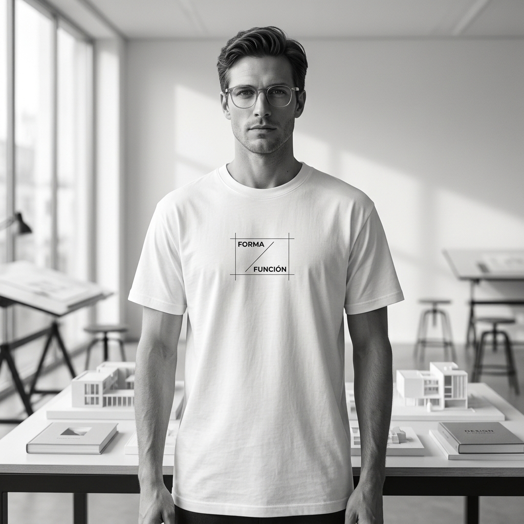 Camiseta «Forma / Función» — Black Apparel