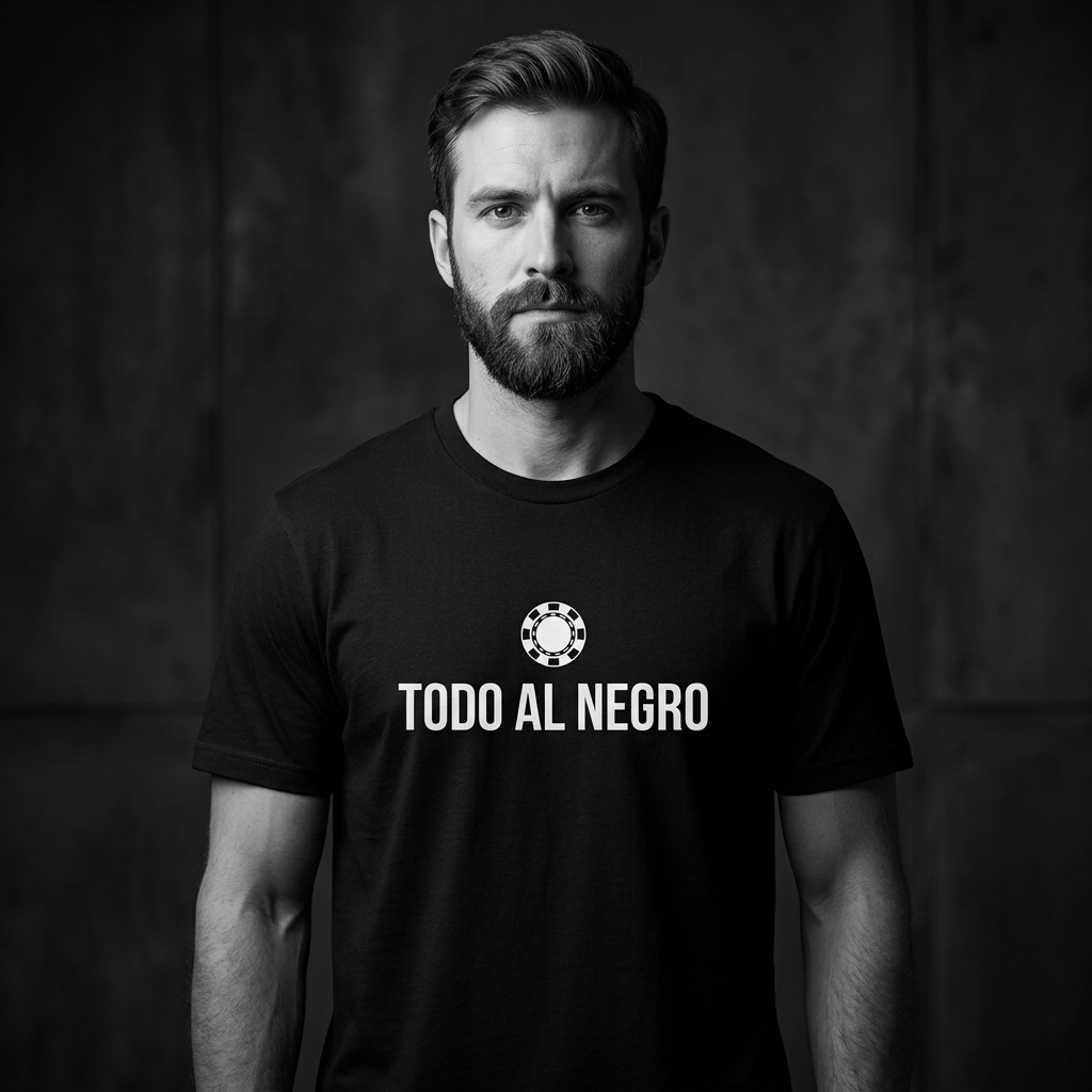 Camiseta «Todo al Negro» — Black Apparel