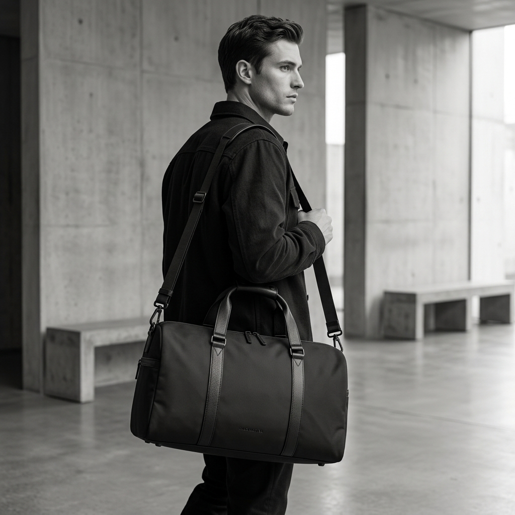 Weekender Minimal 40 L — Black Apparel